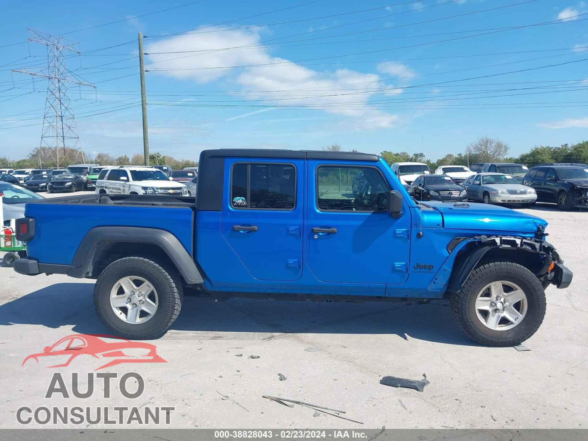JEEP GLADIATOR 2020 - 1C6HJTAG2LL157584