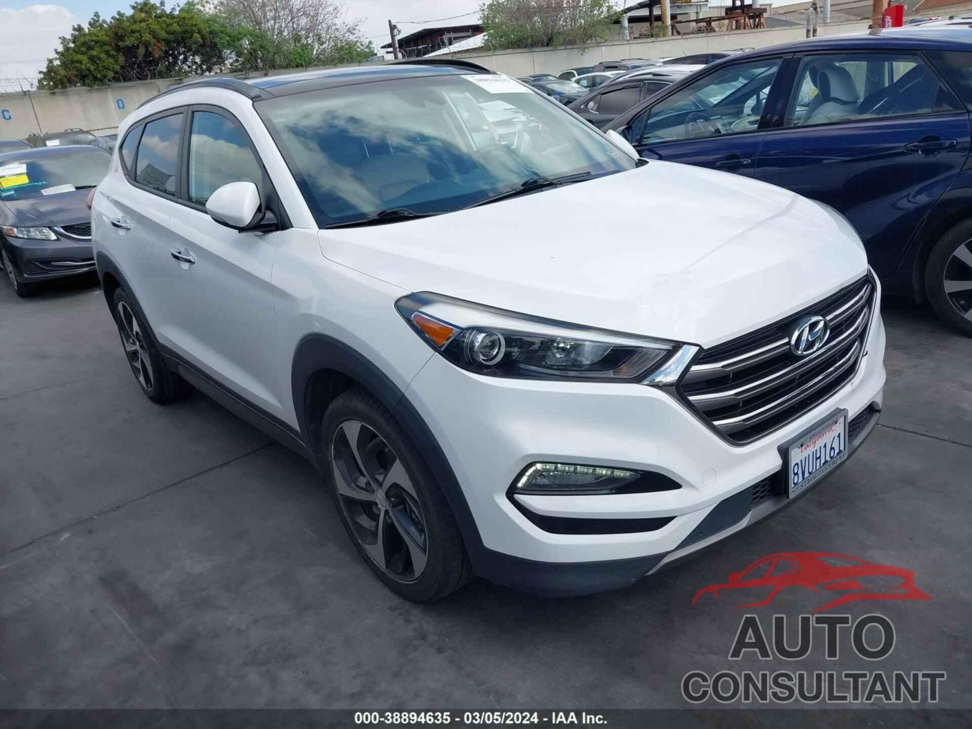 HYUNDAI TUCSON 2016 - KM8J33A28GU192005