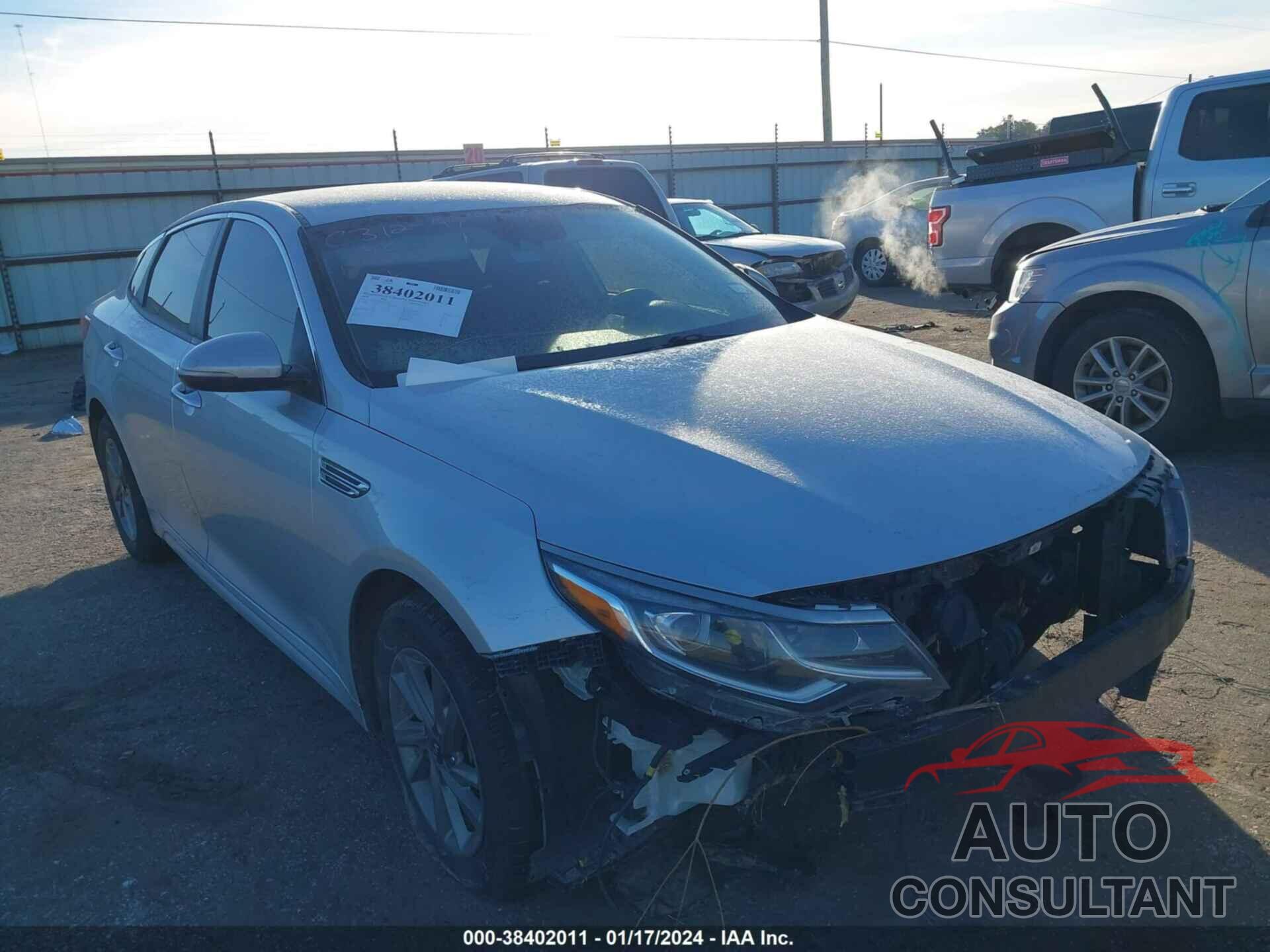 KIA OPTIMA 2020 - 5XXGT4L36LG429360