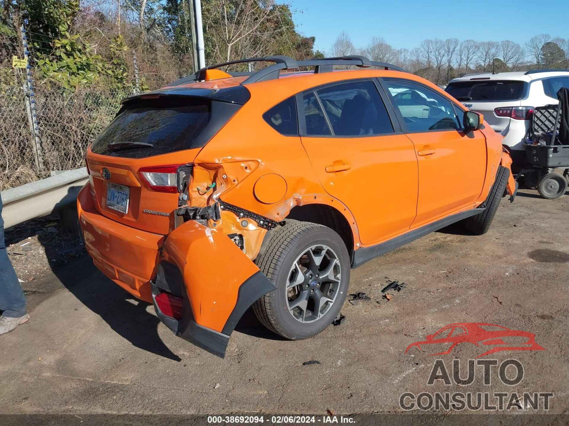 SUBARU CROSSTREK 2019 - JF2GTADC6KH308490