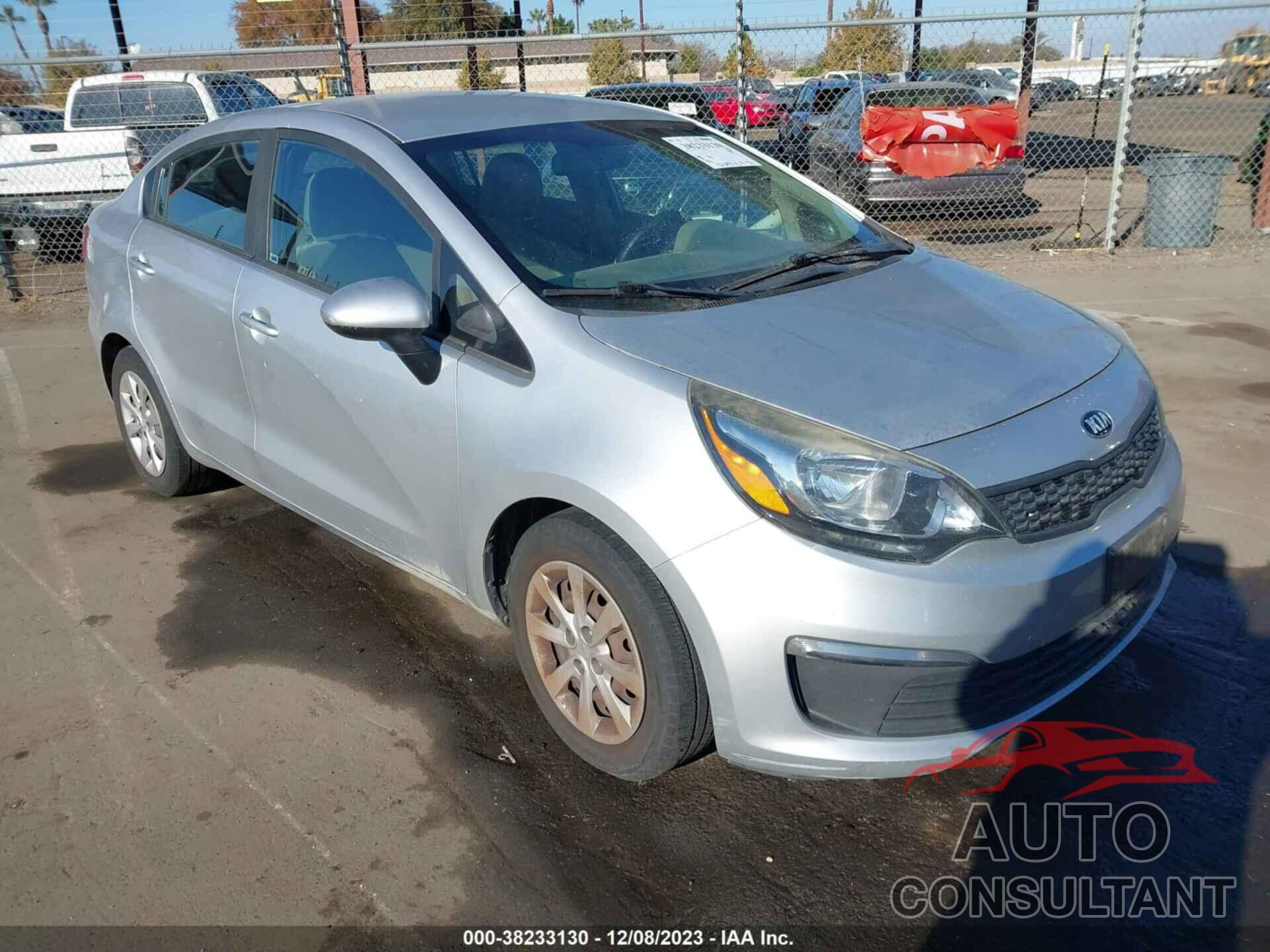 KIA RIO 2016 - KNADM4A34G6667017