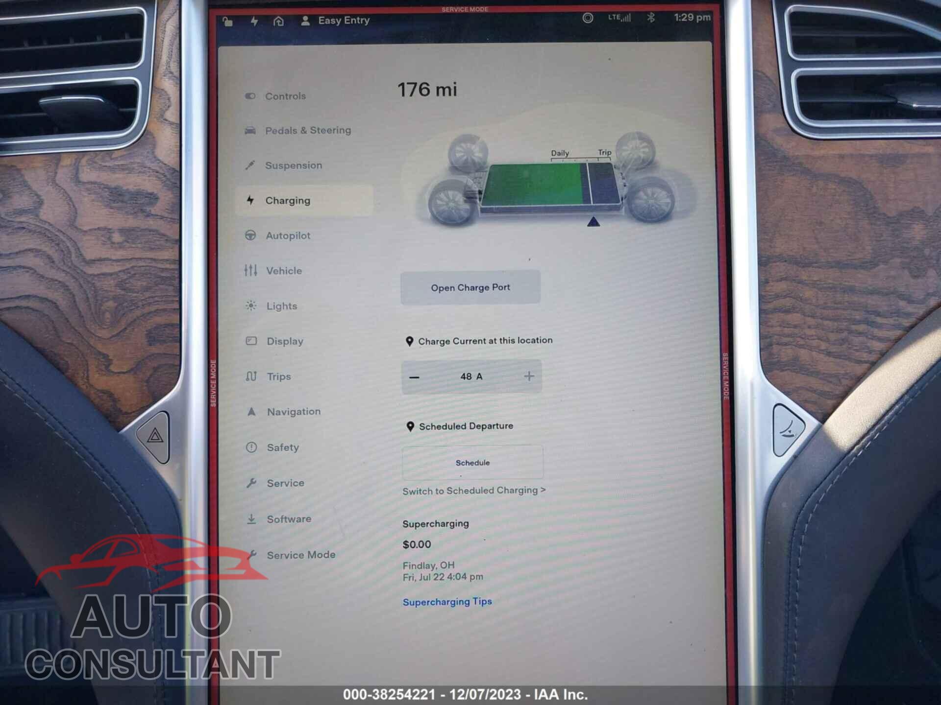 TESLA MODEL S 2017 - 5YJSA1E2XHF233001