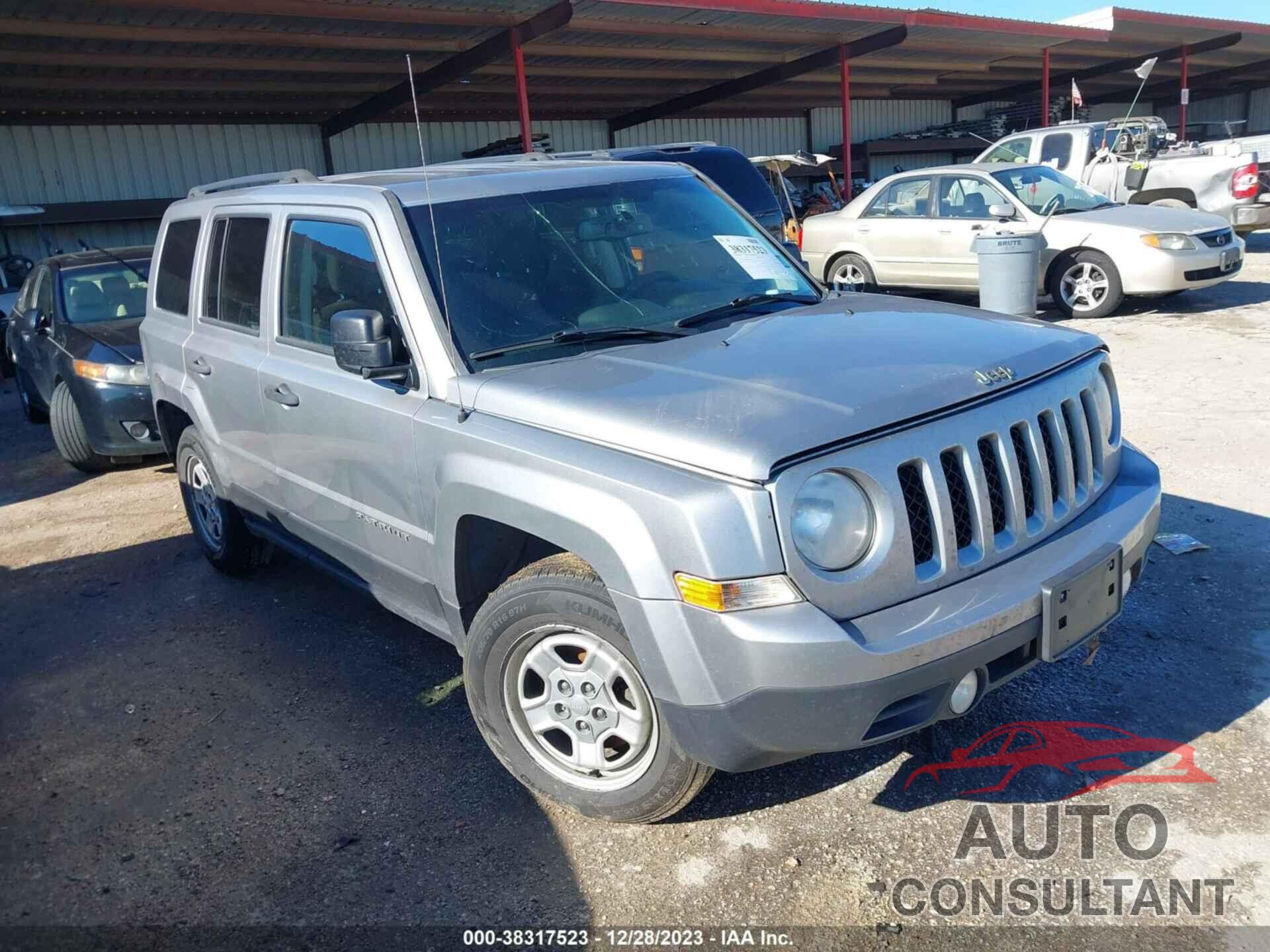 JEEP PATRIOT 2017 - 1C4NJPBB8HD187258