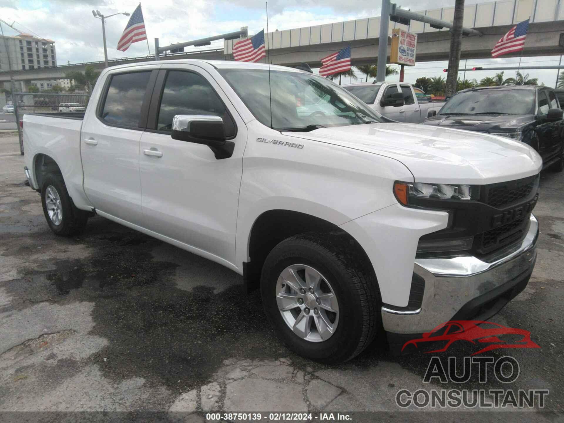 CHEVROLET SILVERADO 1500 2020 - 1GCPWCEK5LZ102080