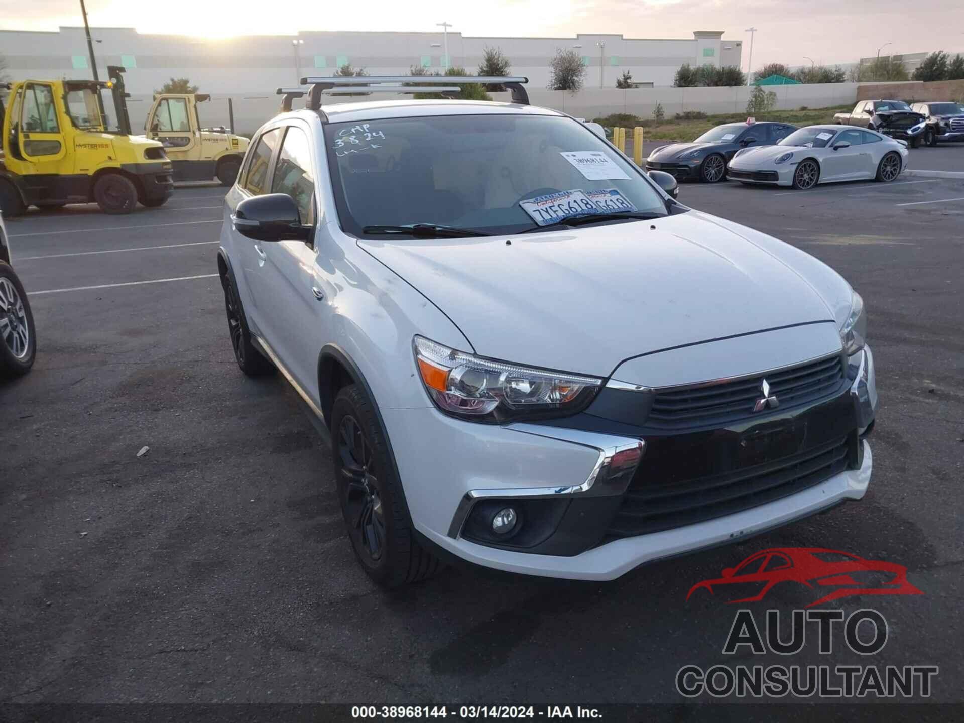 MITSUBISHI OUTLANDER SPORT 2017 - JA4AP3AU6HZ039194