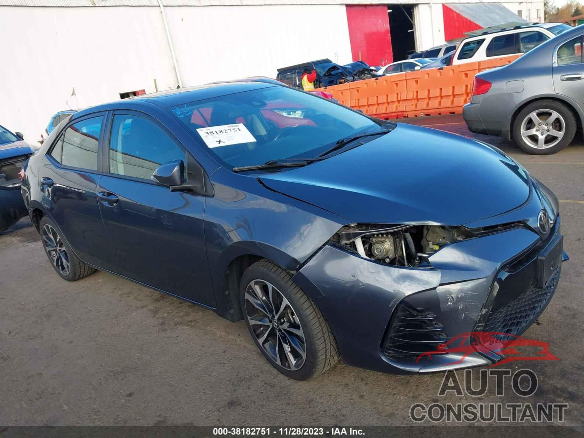 TOYOTA COROLLA 2017 - 2T1BURHEXHC887853