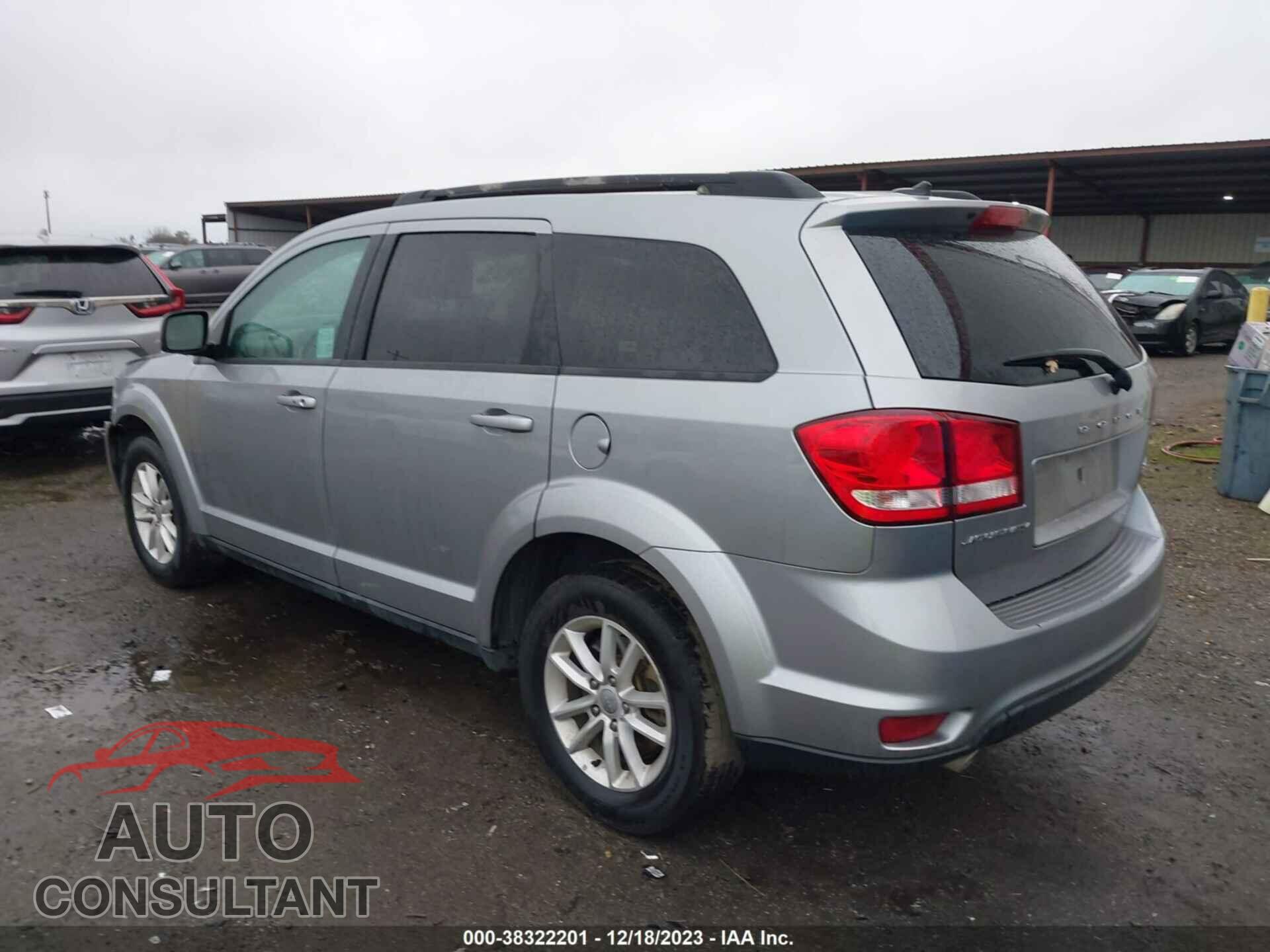 DODGE JOURNEY 2017 - 3C4PDCBG6HT571442