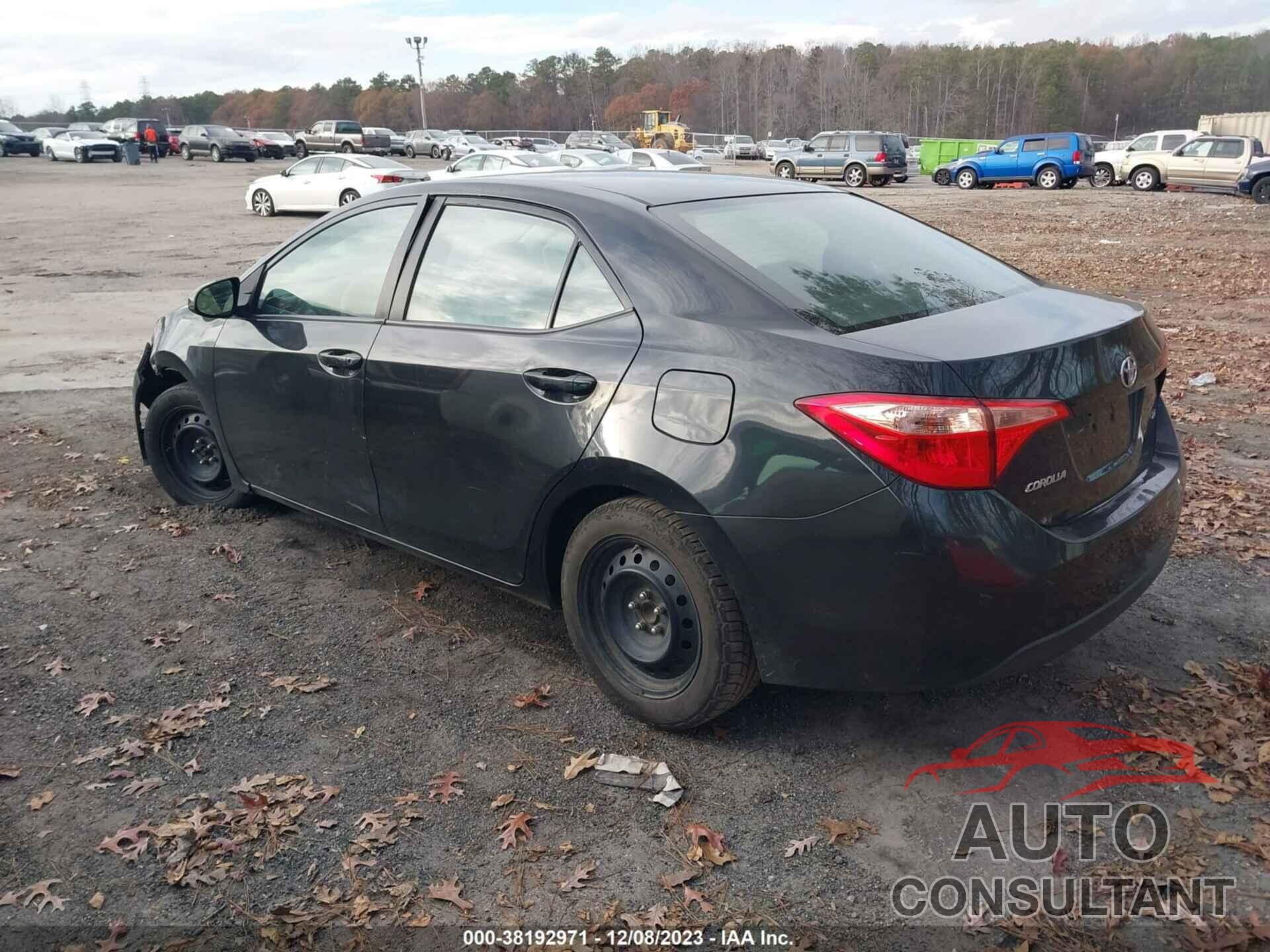 TOYOTA COROLLA 2019 - 2T1BURHEXKC177228