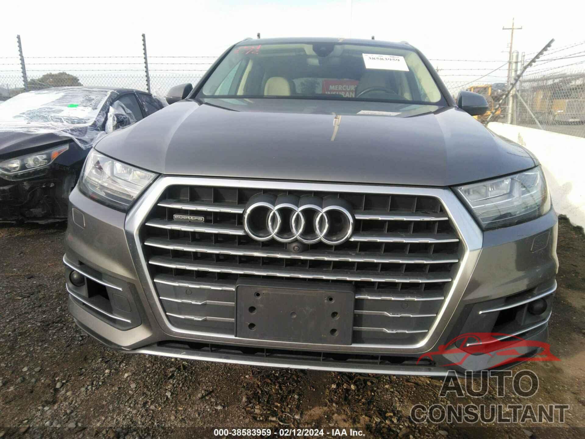 AUDI Q7 2017 - WA1VABF73HD044527