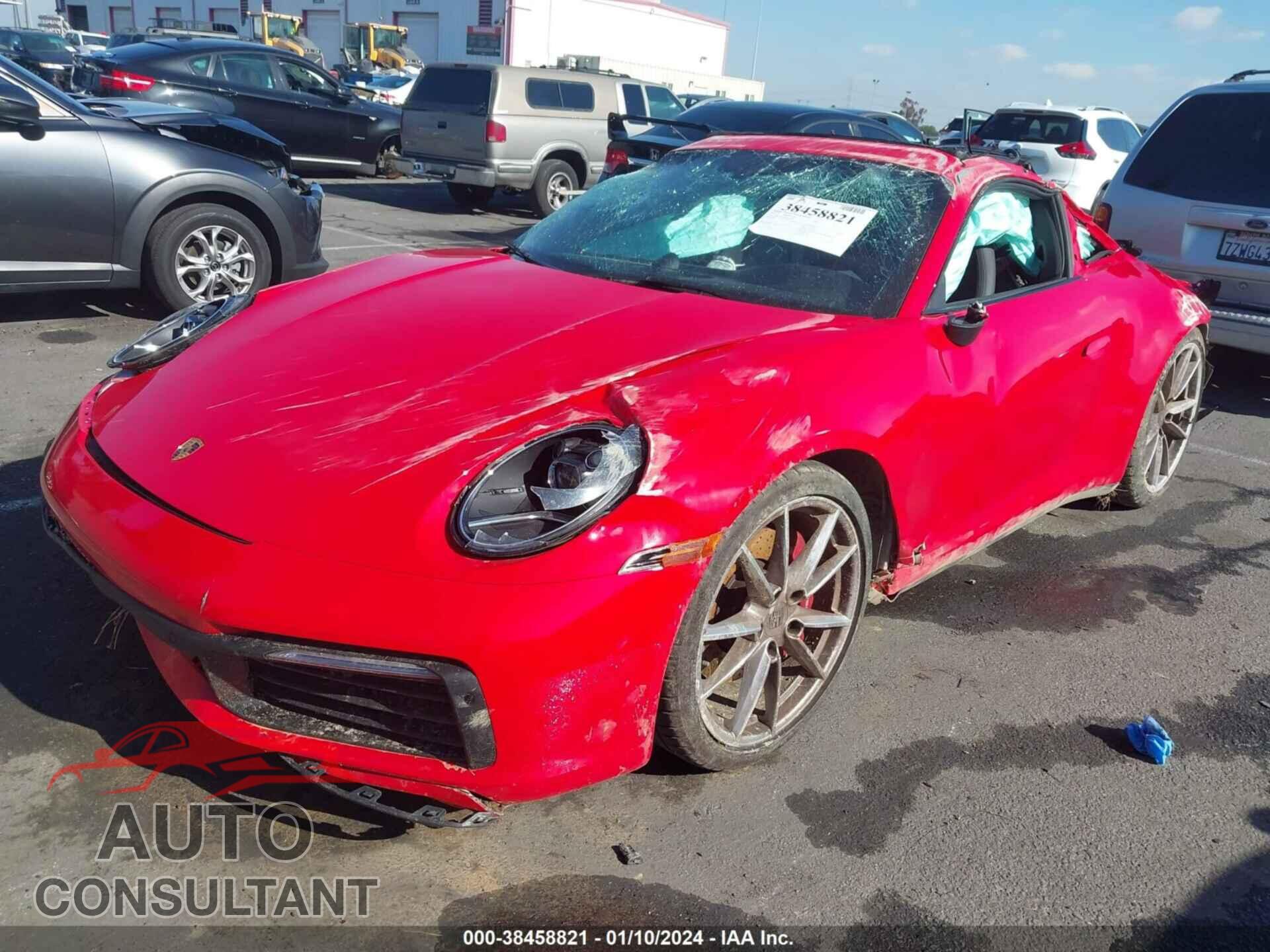 PORSCHE 911 2023 - WP0AB2A96PS221950