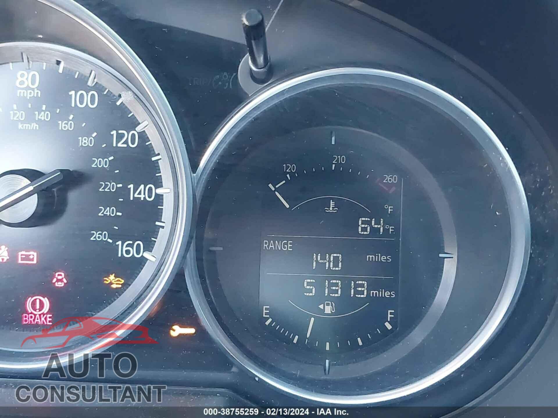 MAZDA CX-5 2019 - JM3KFABM0K1584577