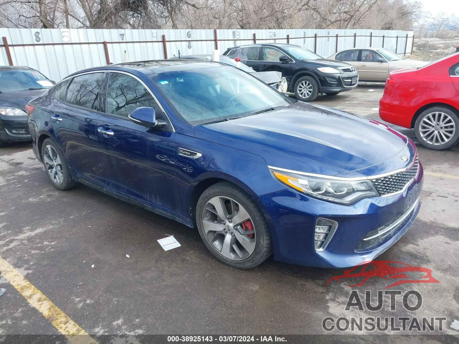 KIA OPTIMA 2018 - 5XXGW4L29JG200831