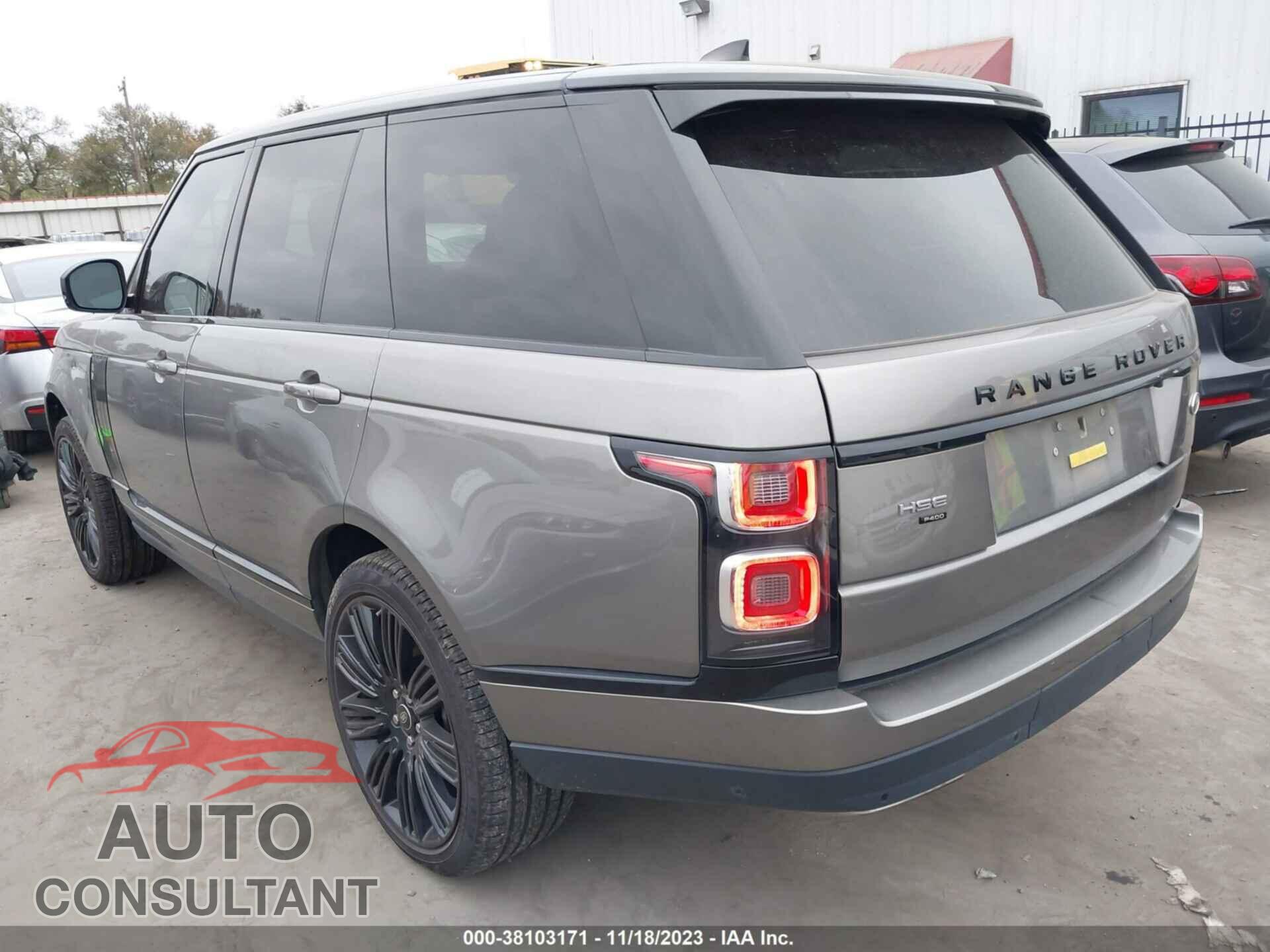 LAND ROVER RANGE ROVER 2021 - SALGS2RU3MA434190