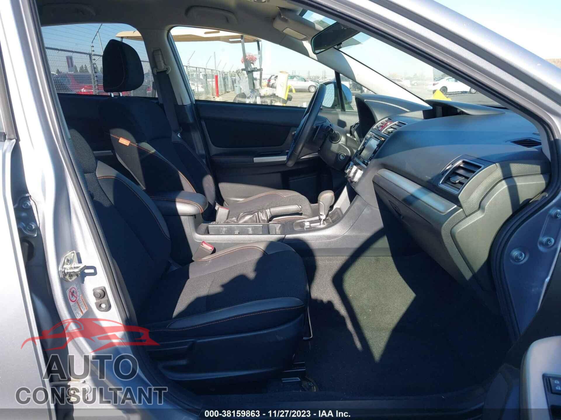 SUBARU CROSSTREK 2017 - JF2GPABC2HH232427