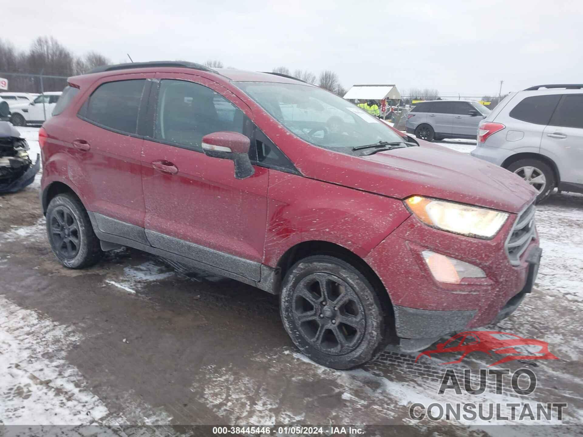 FORD ECOSPORT 2018 - MAJ6P1UL4JC185692