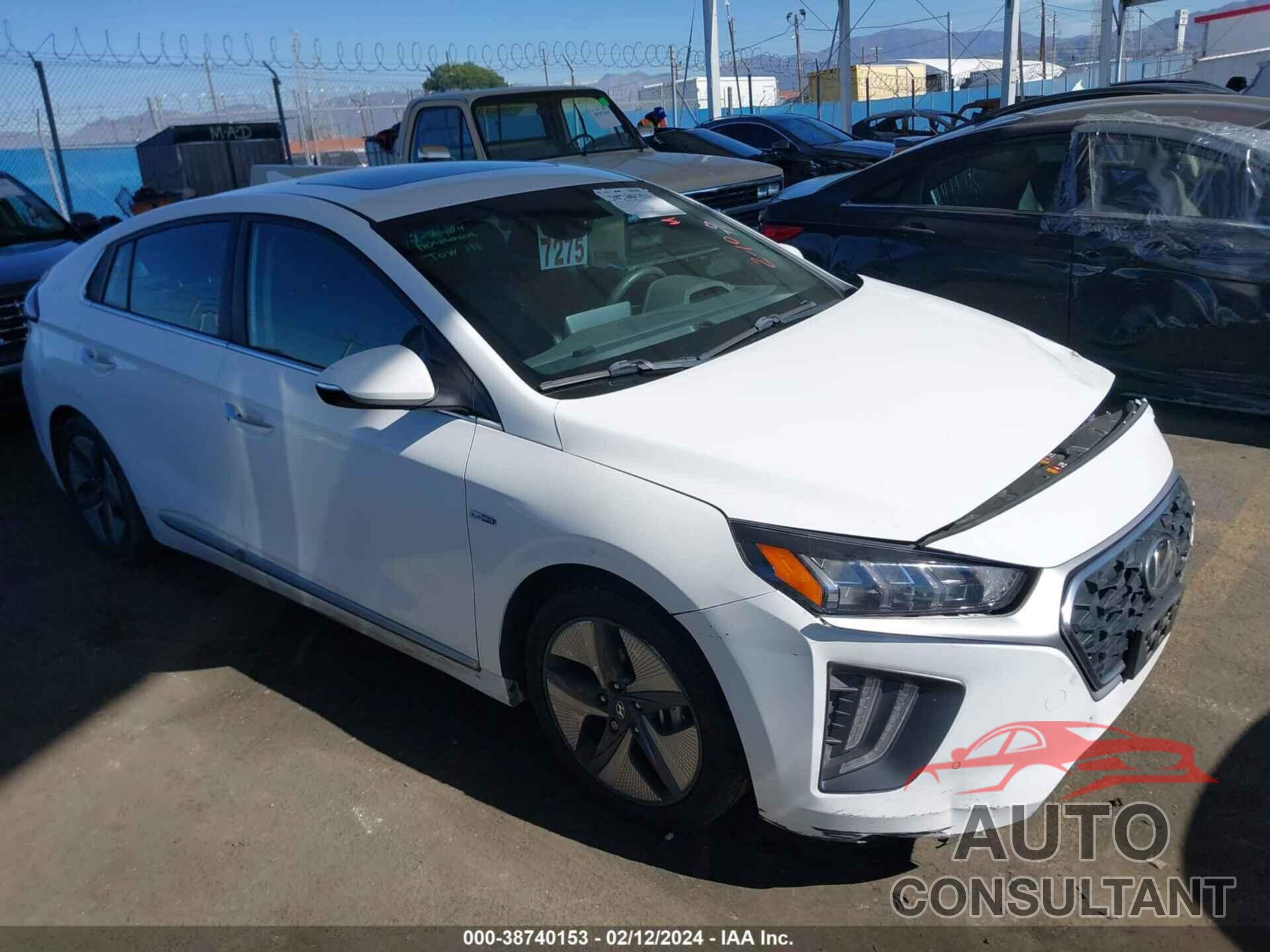 HYUNDAI IONIQ HYBRID 2020 - KMHC05LC4LU232528