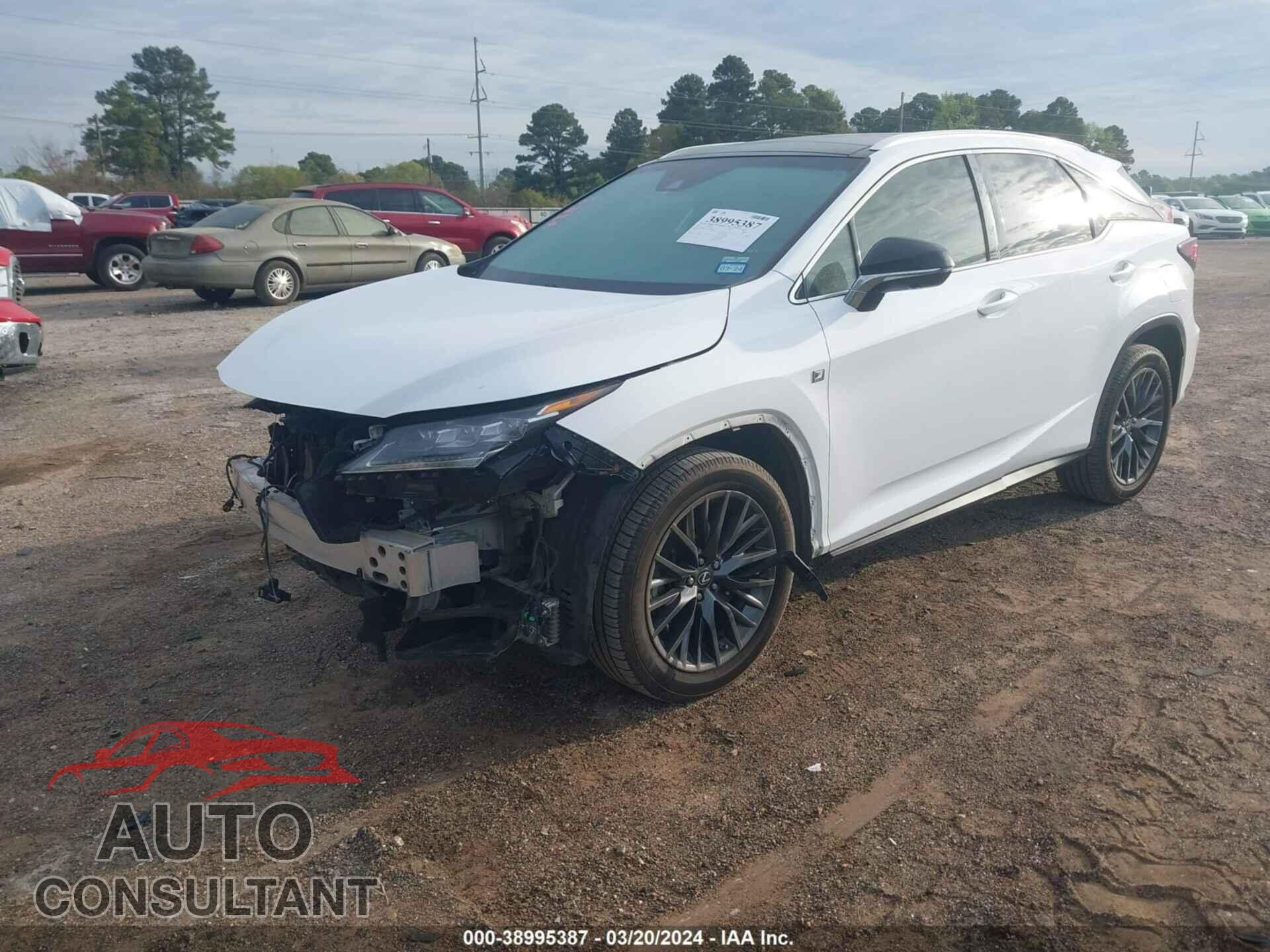 LEXUS RX 2019 - 2T2BZMCA7KC207886