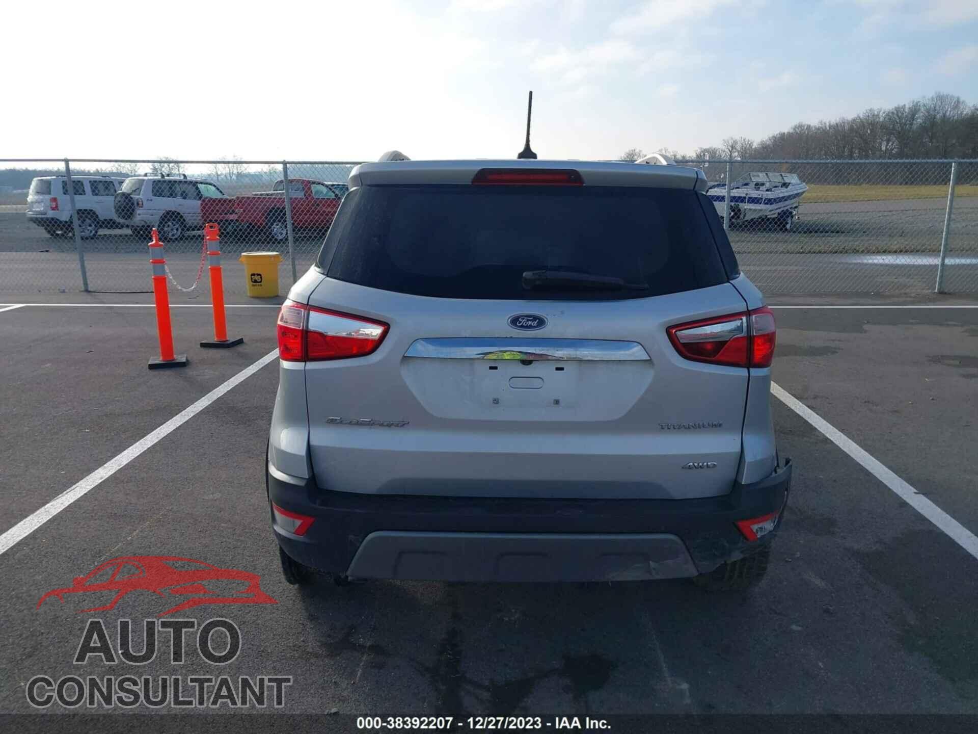 FORD ECOSPORT 2020 - MAJ6S3KL1LC346113