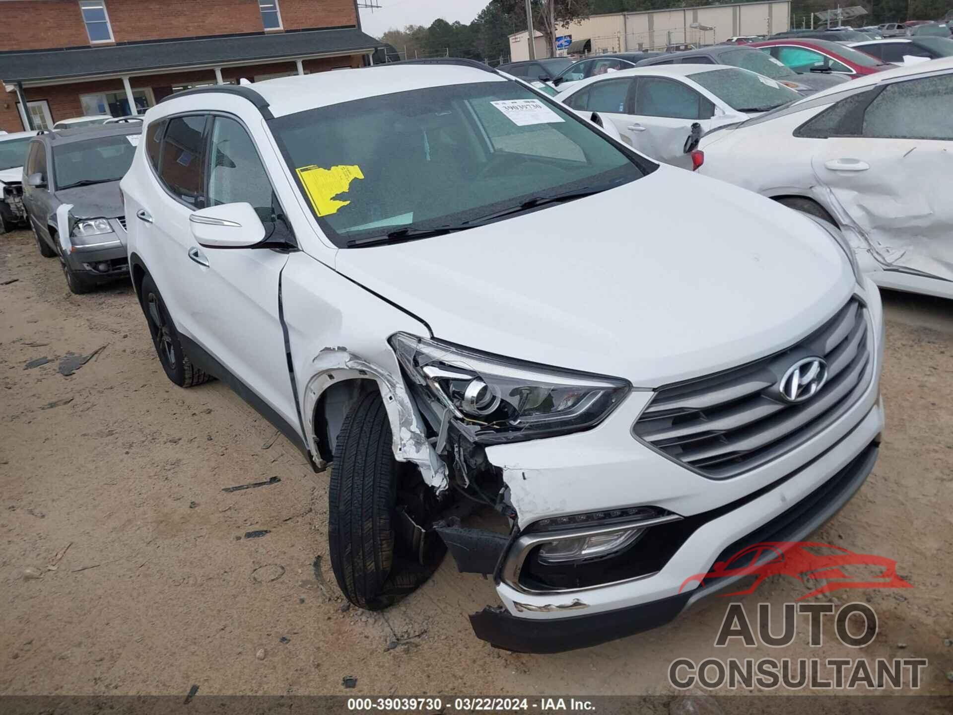 HYUNDAI SANTA FE SPORT 2018 - 5XYZU3LB1JG534372