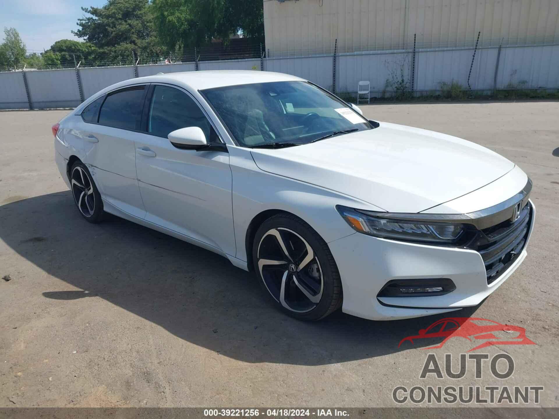 HONDA ACCORD 2018 - 1HGCV1F34JA262090