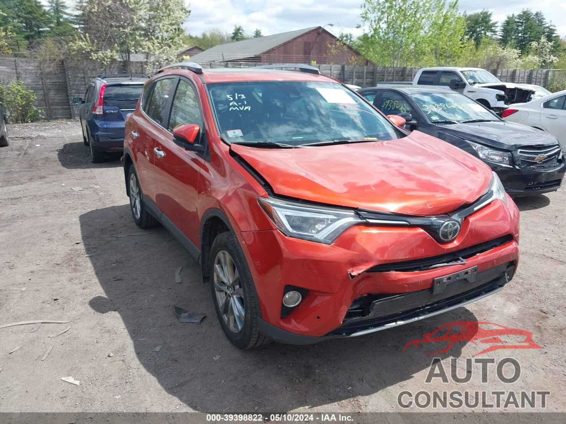 TOYOTA RAV4 2016 - JTMDFREV0GD183590