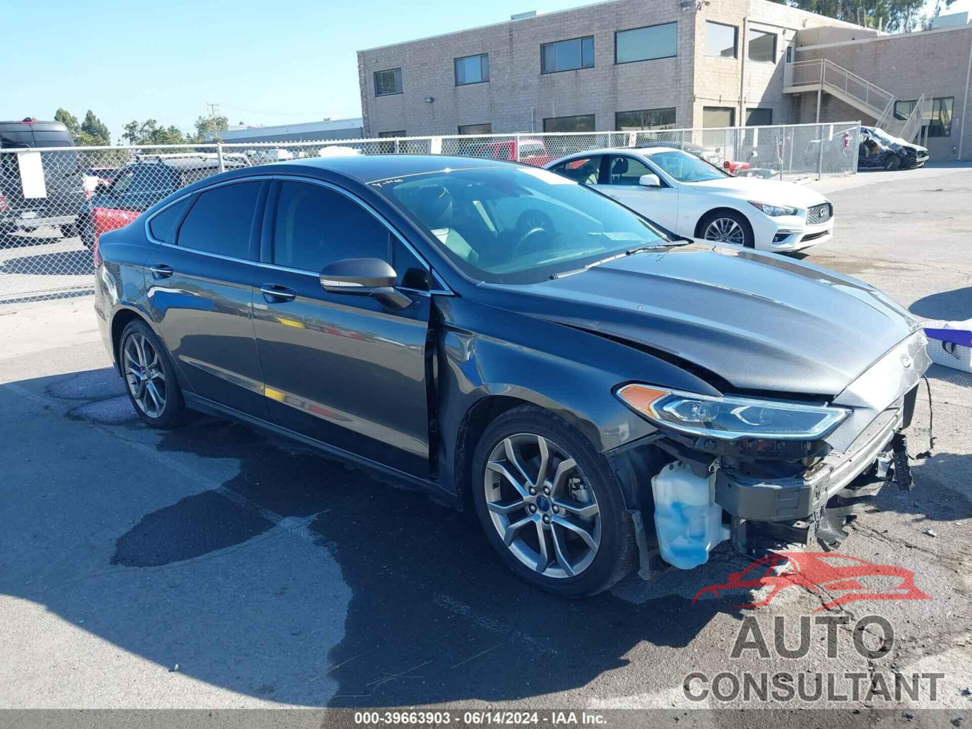 FORD FUSION 2019 - 3FA6P0CD3KR181186