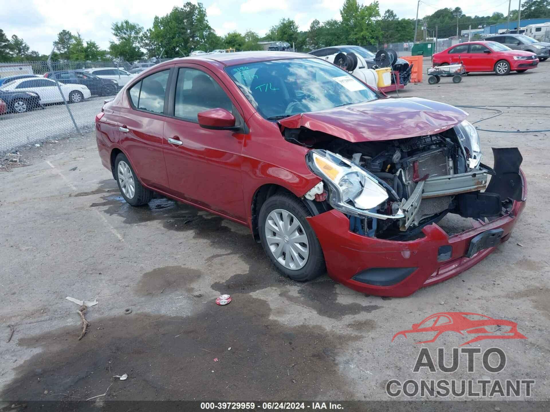 NISSAN VERSA 2017 - 3N1CN7APXHL886493