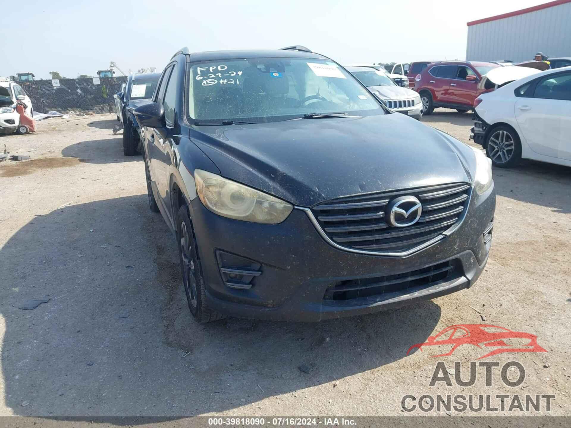 MAZDA CX-5 2016 - JM3KE2DY5G0605459