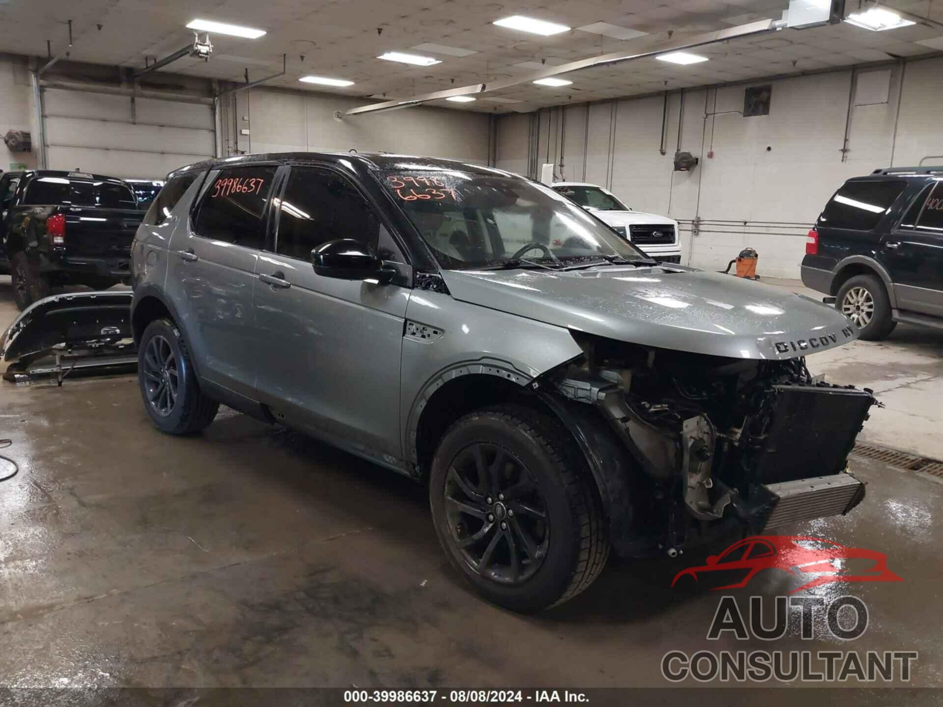 LAND ROVER DISCOVERY SPORT 2017 - SALCP2BG9HH658386