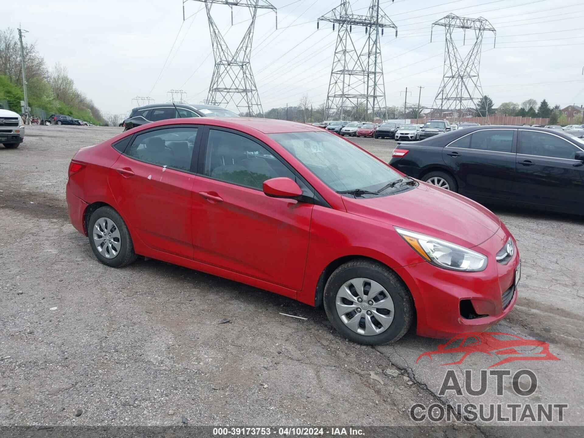 HYUNDAI ACCENT 2016 - KMHCT4AE5GU113981