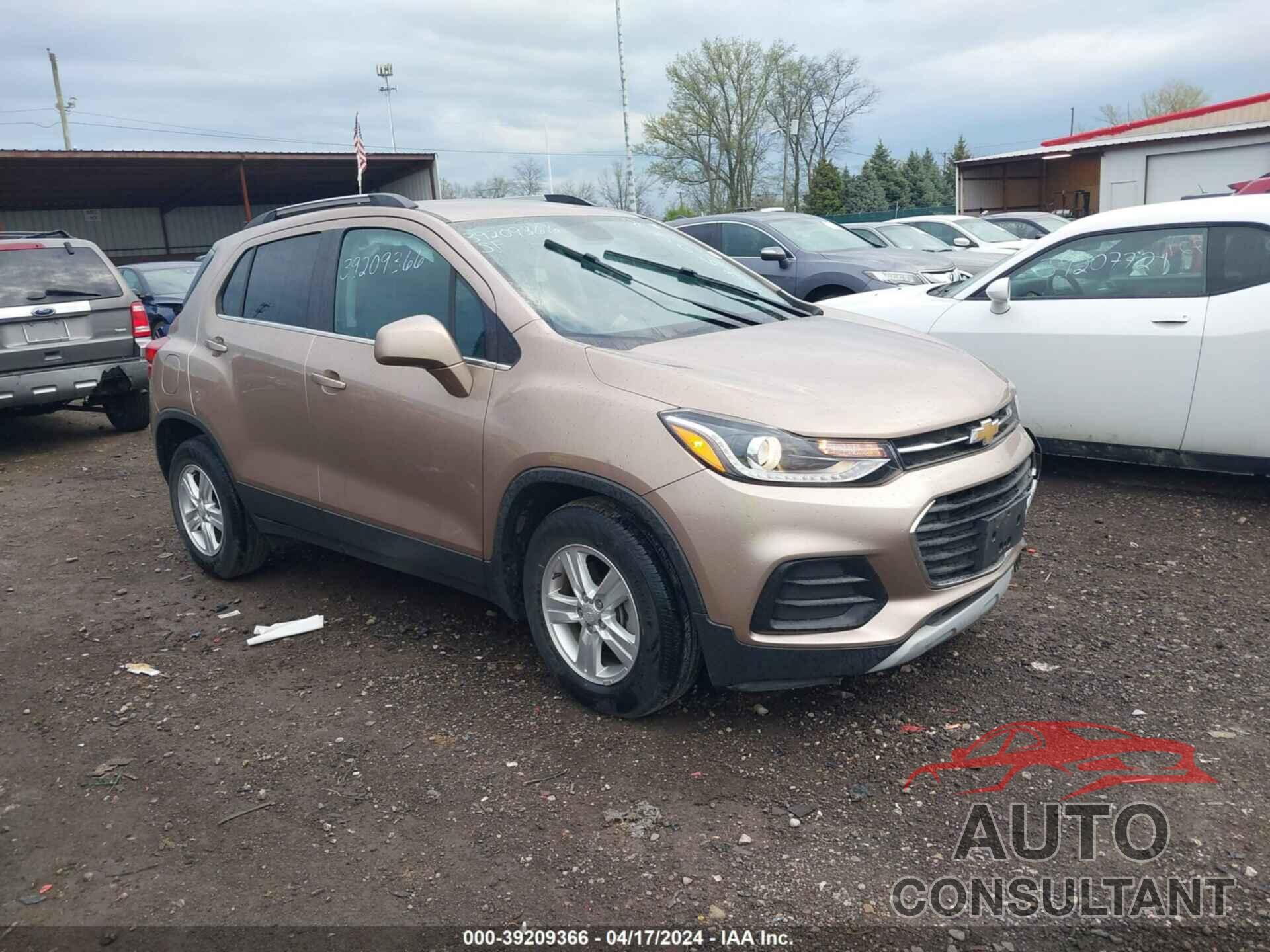 CHEVROLET TRAX 2018 - 3GNCJLSB1JL250689