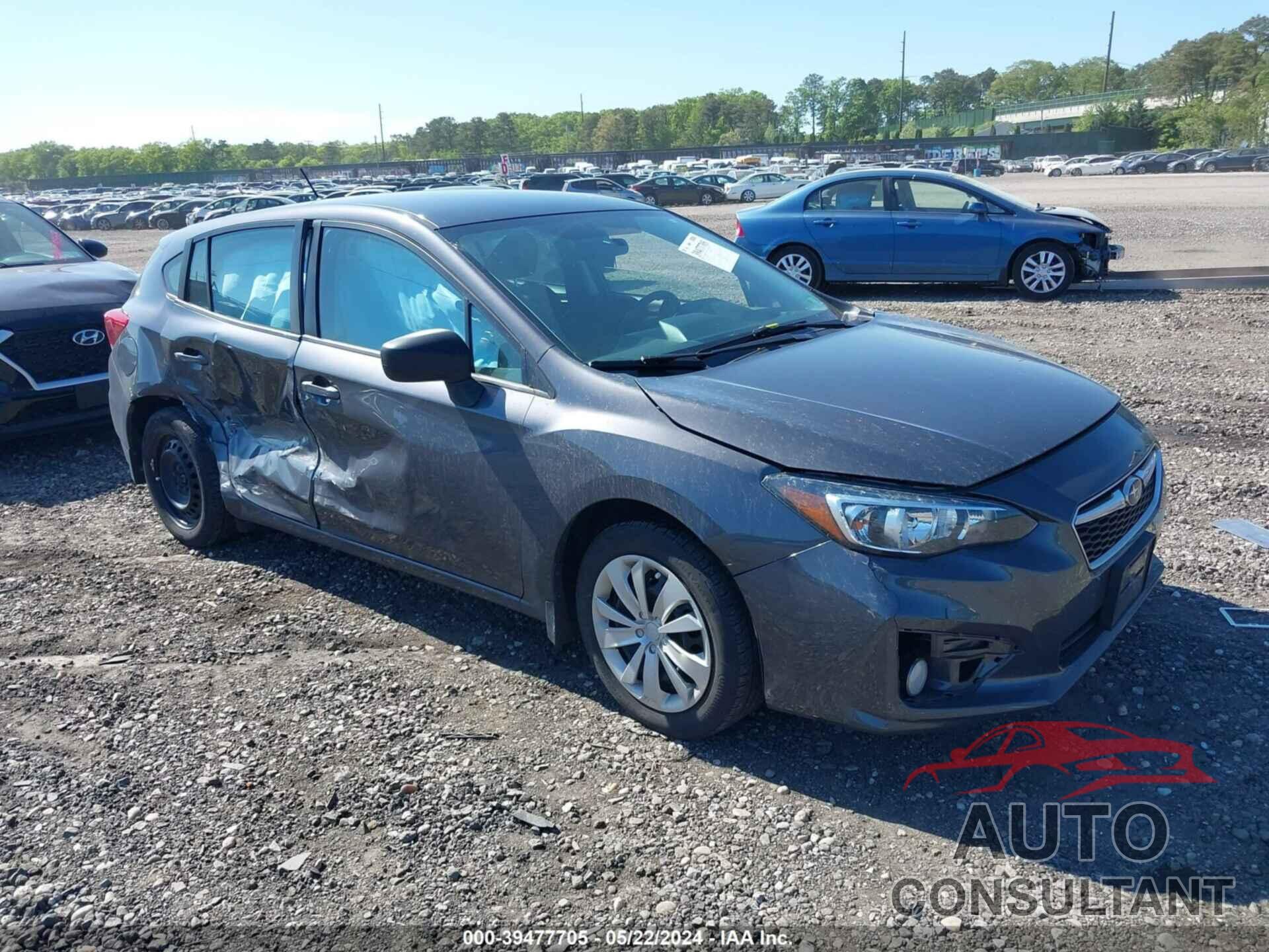 SUBARU IMPREZA 2019 - 4S3GTAA6XK3717795