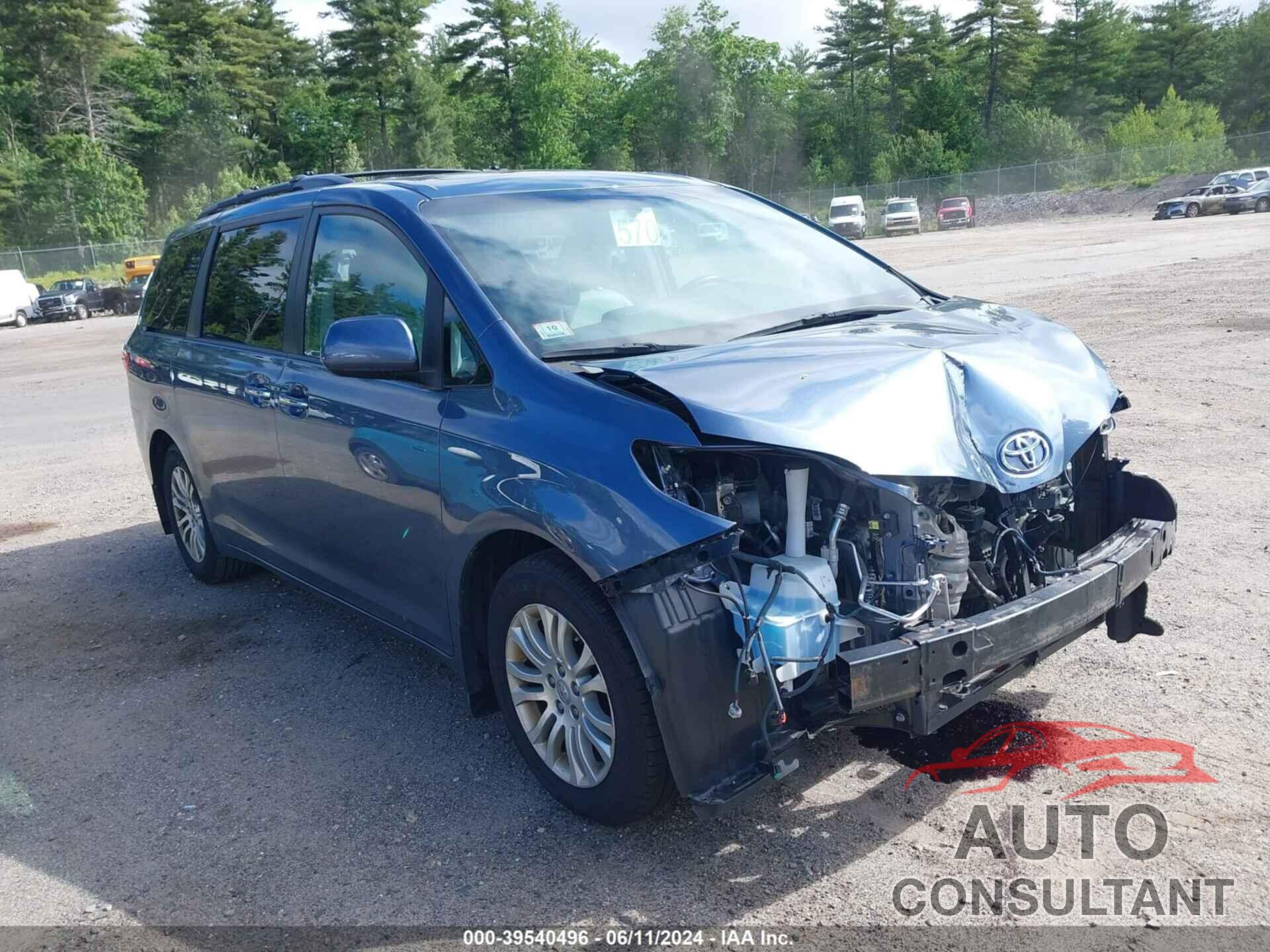 TOYOTA SIENNA 2017 - 5TDYZ3DCXHS862309