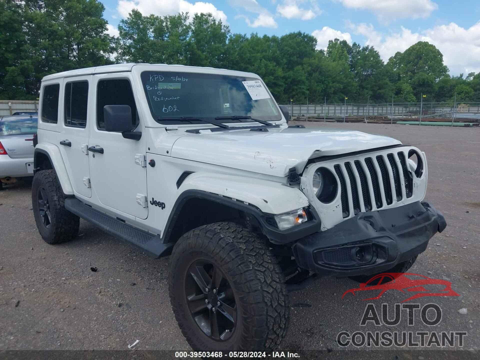 JEEP WRANGLER UNLIMITED 2021 - 1C4HJXEN8MW714362