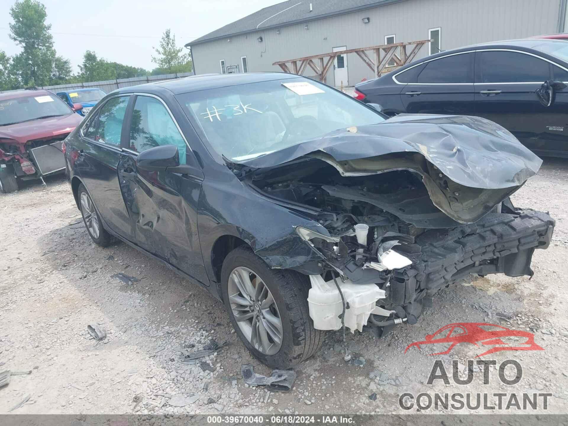 TOYOTA CAMRY 2016 - 4T1BF1FK4GU558647
