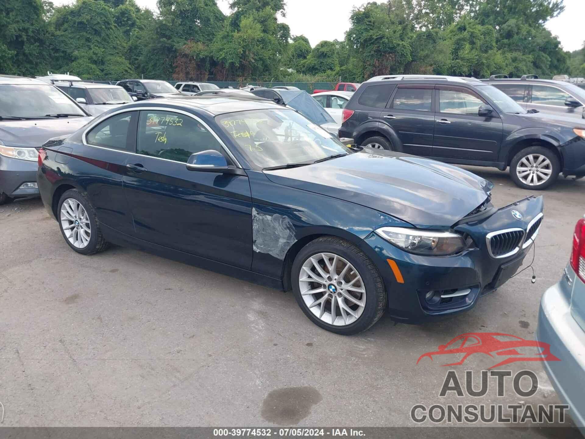 BMW 228I 2016 - WBA1G9C53GV726537