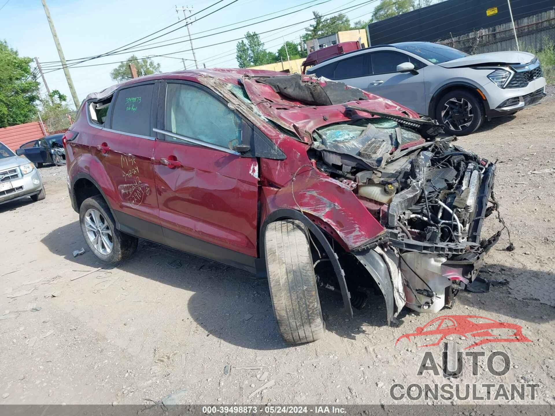 FORD ESCAPE 2019 - 1FMCU9GD6KUA16242