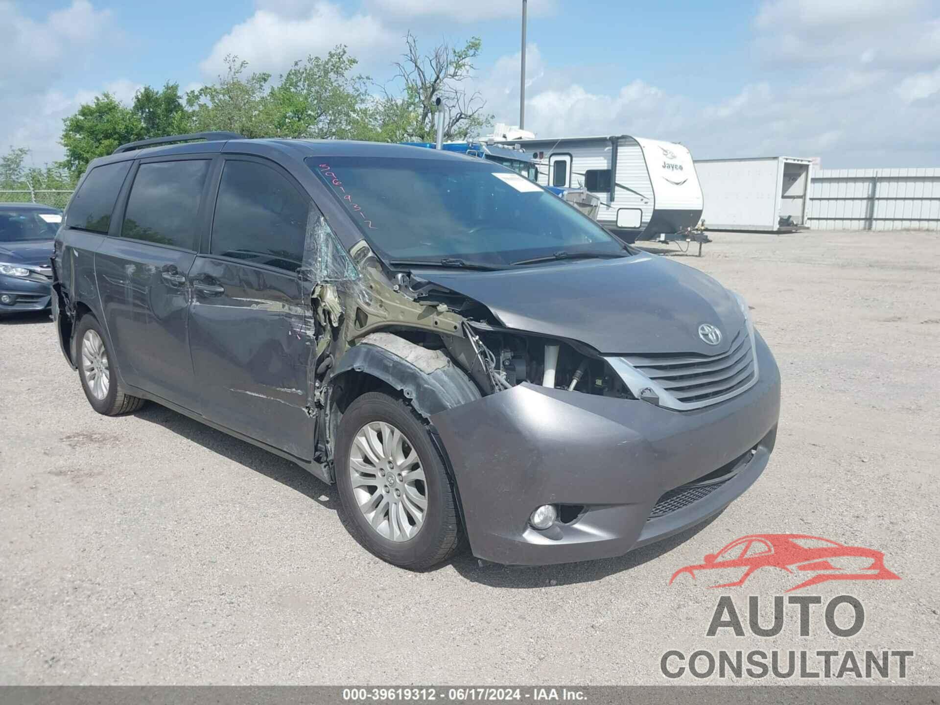 TOYOTA SIENNA 2017 - 5TDYZ3DC0HS861105