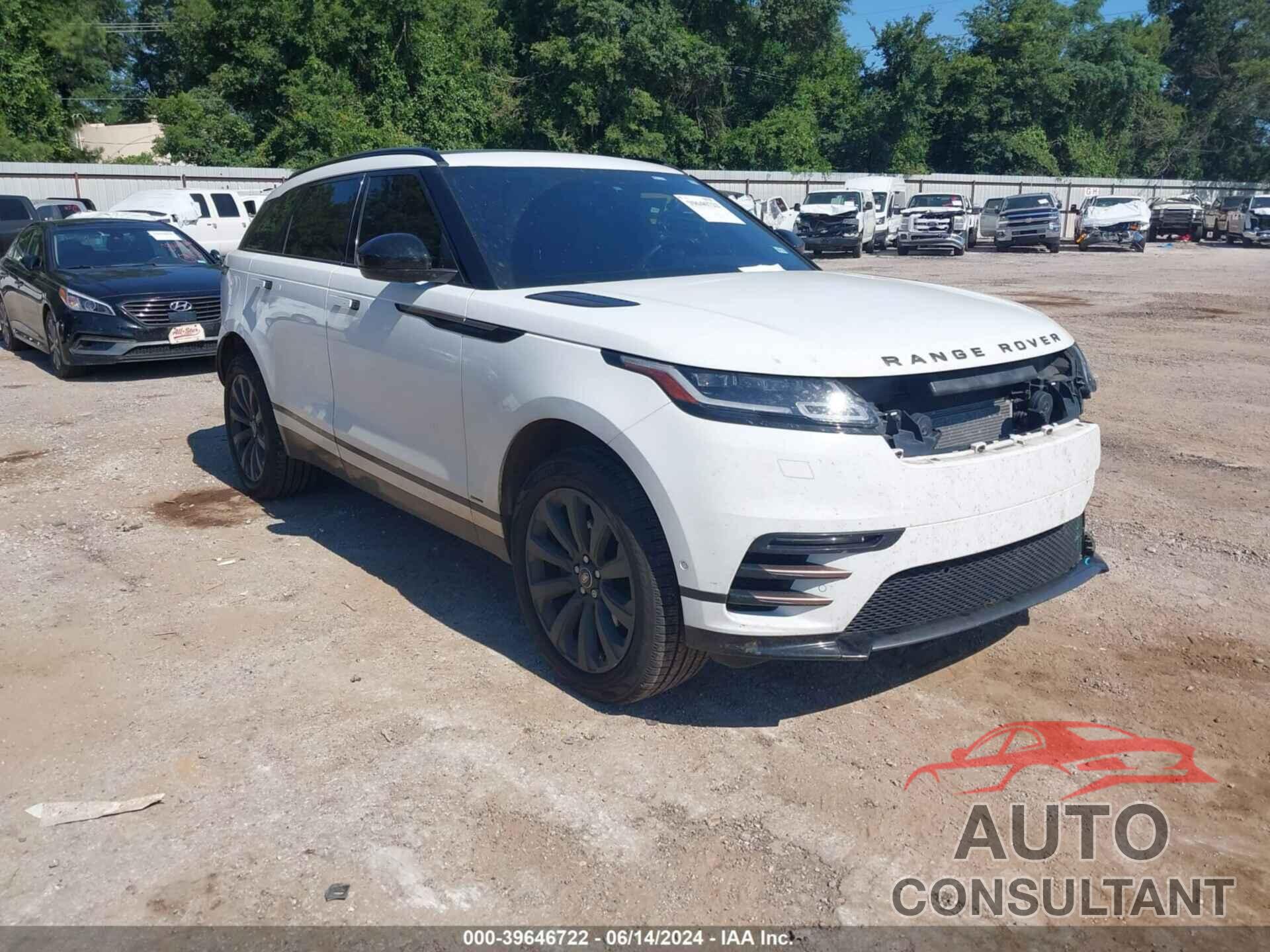 LAND ROVER RANGE ROVER VELAR 2018 - SALYL2RX7JA737304