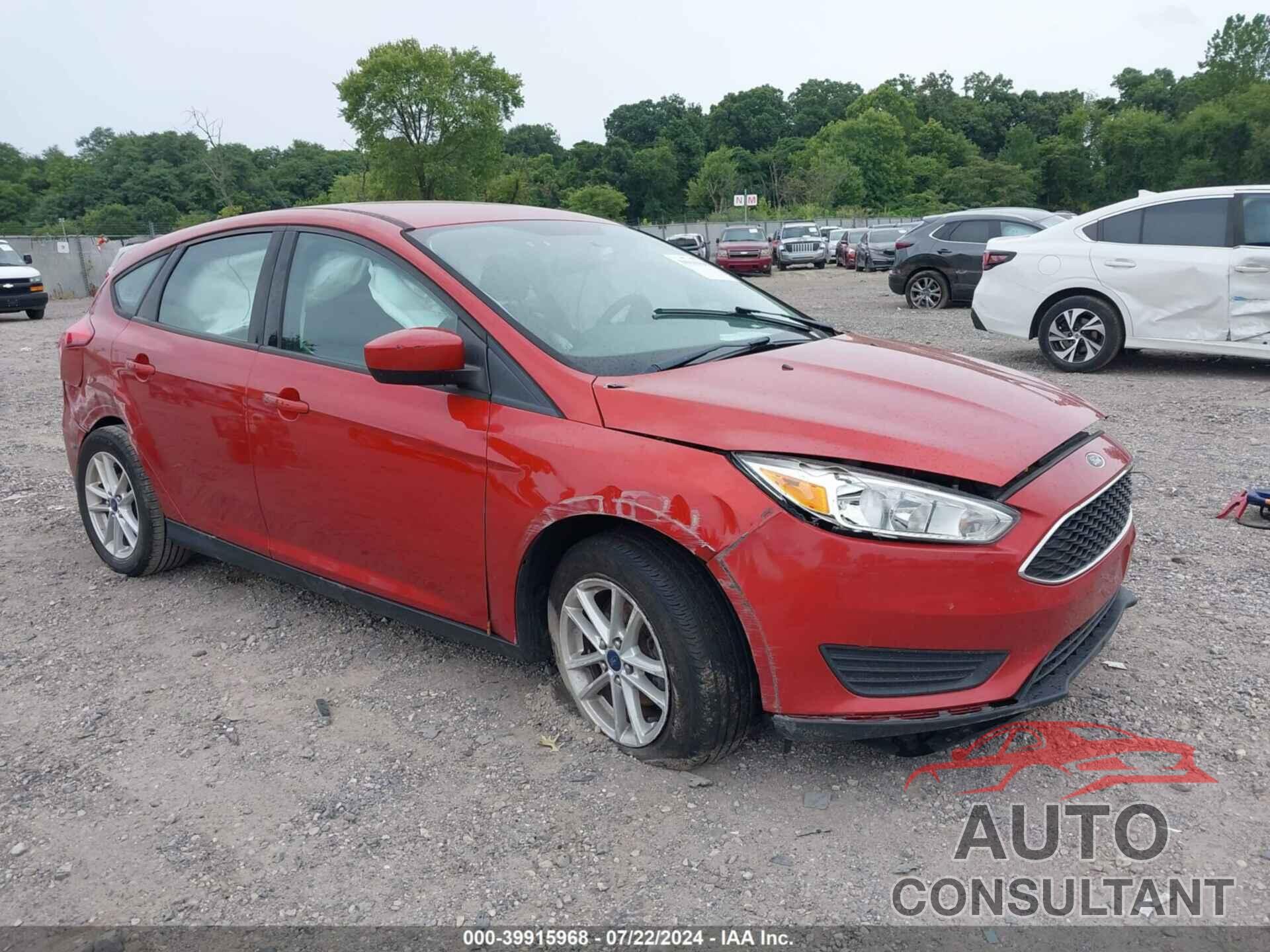 FORD FOCUS 2018 - 1FADP3K26JL309944