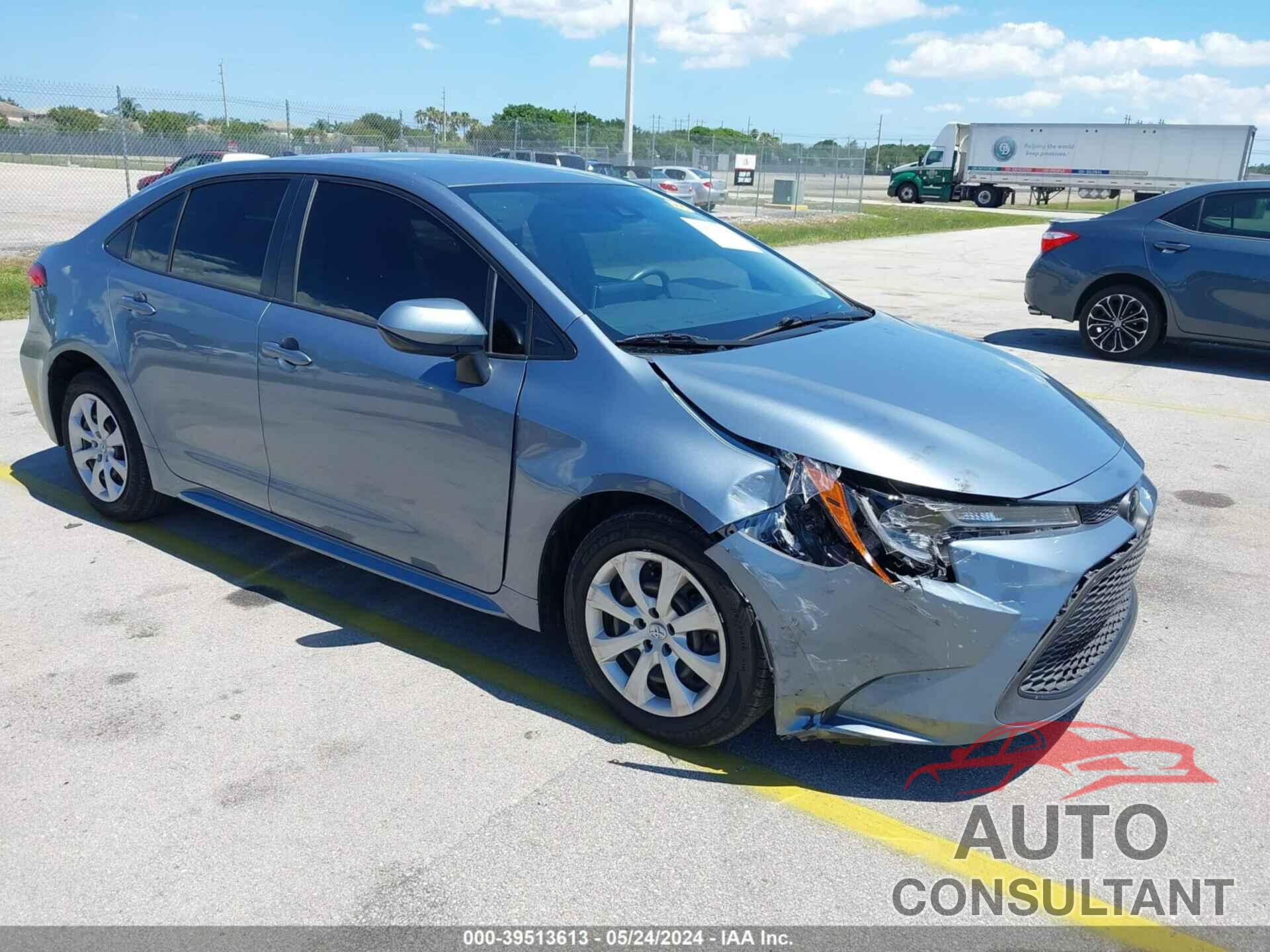 TOYOTA COROLLA 2021 - JTDEPMAE7MJ183965