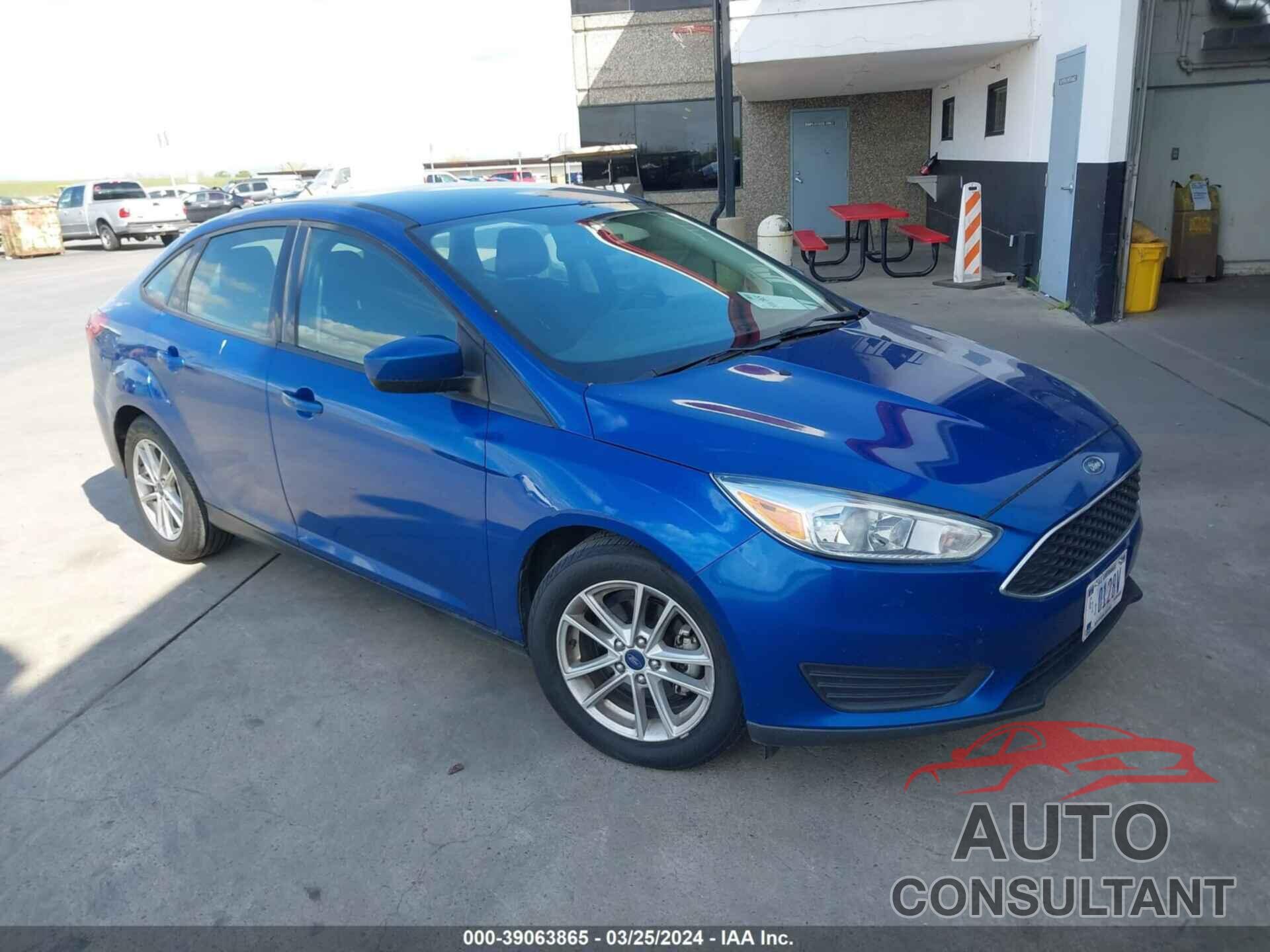 FORD FOCUS 2018 - 1FADP3F25JL328608