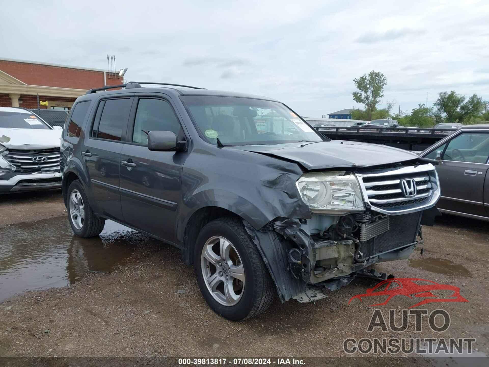 HONDA PILOT 2012 - 5FNYF4H78CB013014