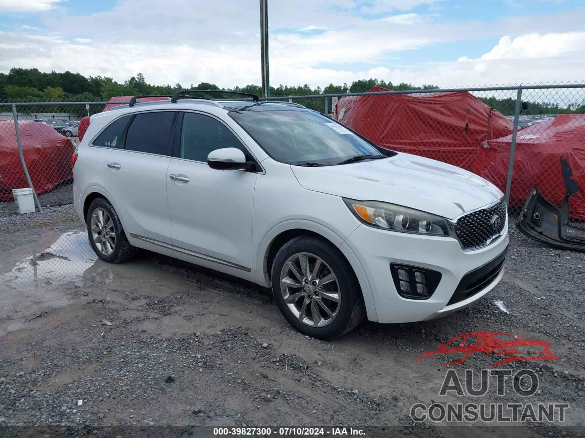 KIA SORENTO 2016 - 5XYPK4A56GG072335