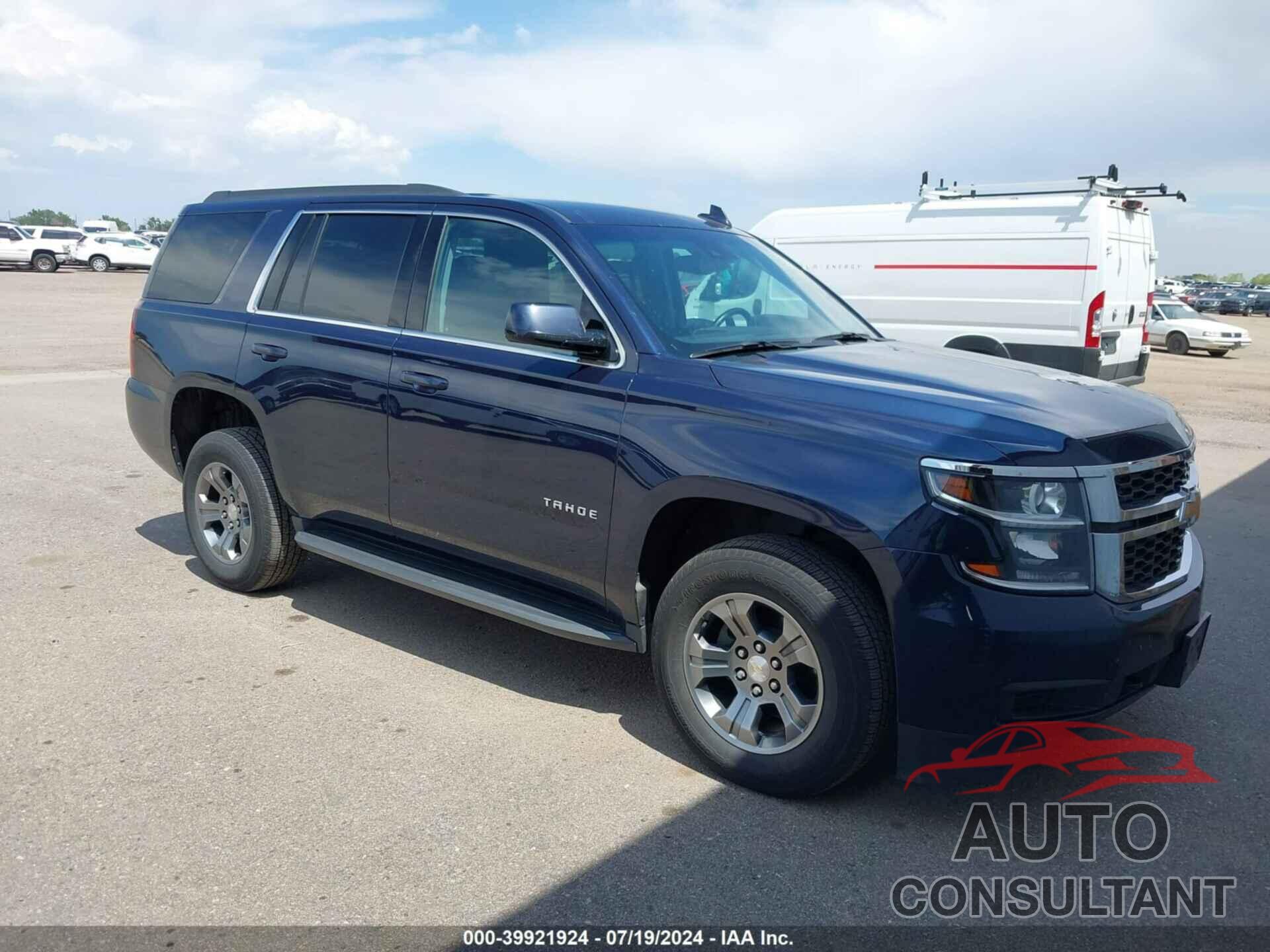 CHEVROLET TAHOE 2019 - 1GNSKAEC0KR158856