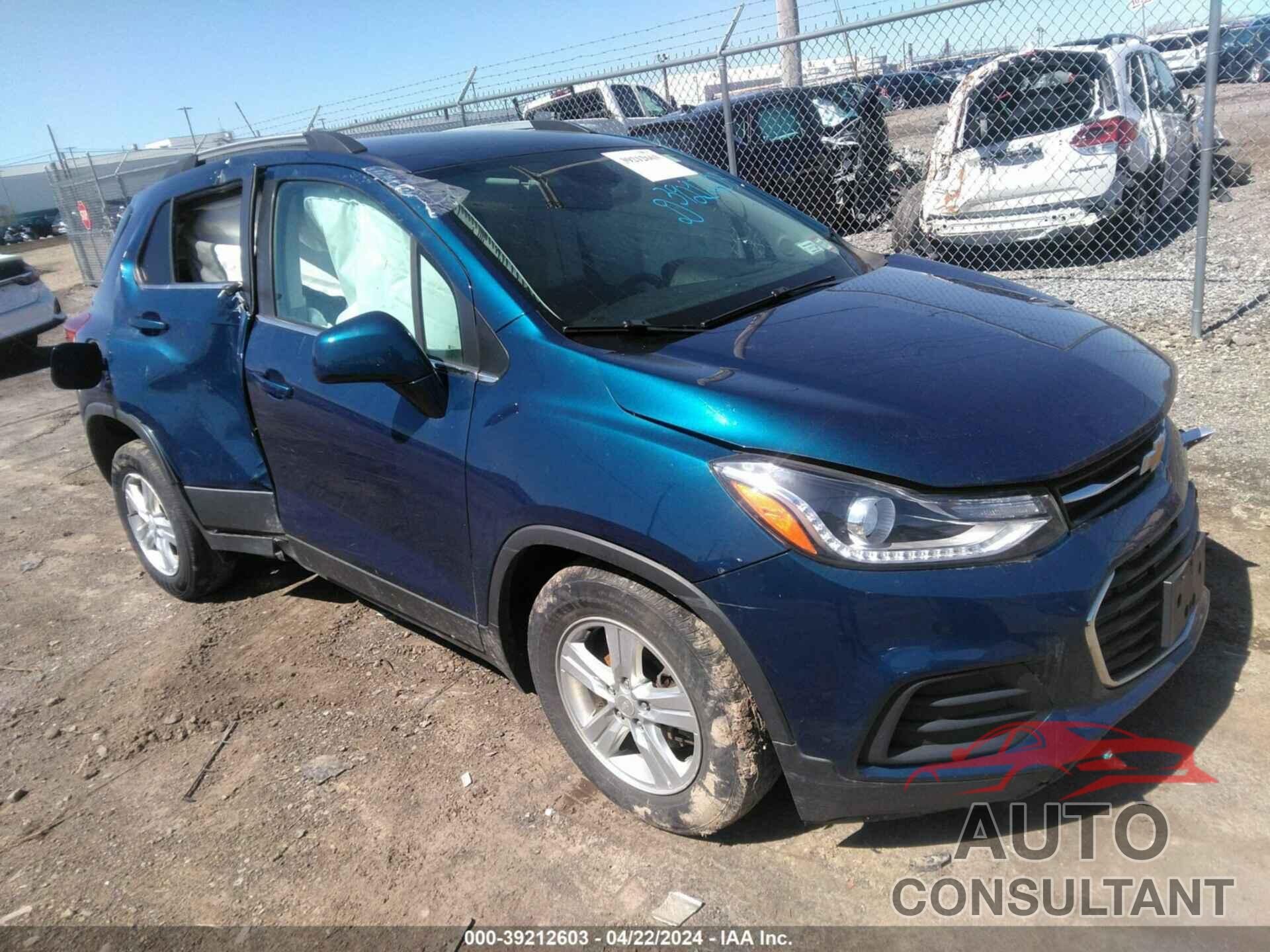 CHEVROLET TRAX 2019 - 3GNCJLSB6KL315392