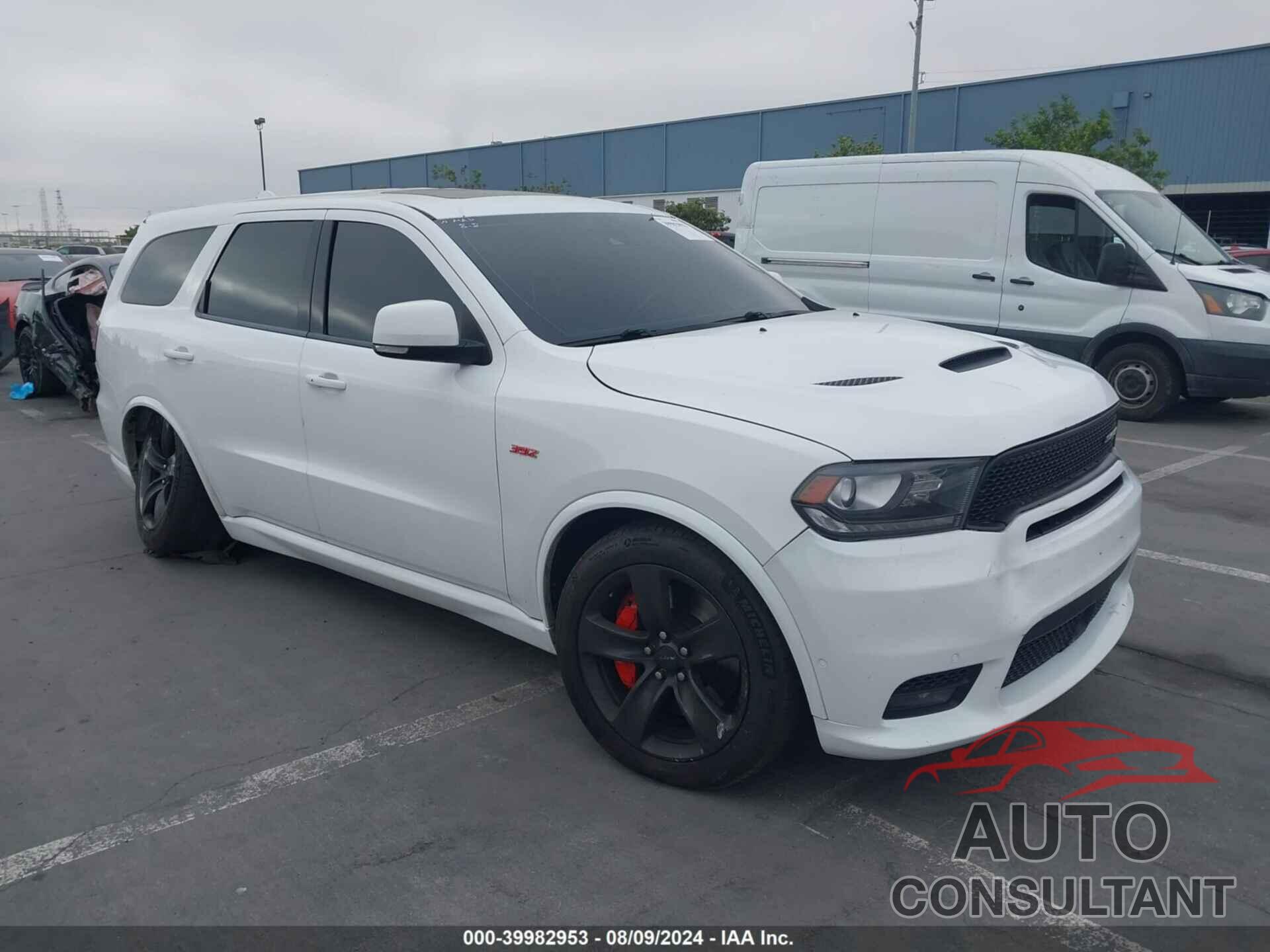 DODGE DURANGO 2018 - 1C4SDJGJ3JC381263