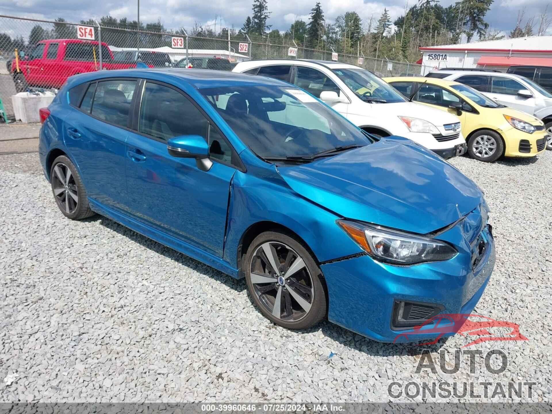 SUBARU IMPREZA 2018 - 4S3GTAM60J3702121