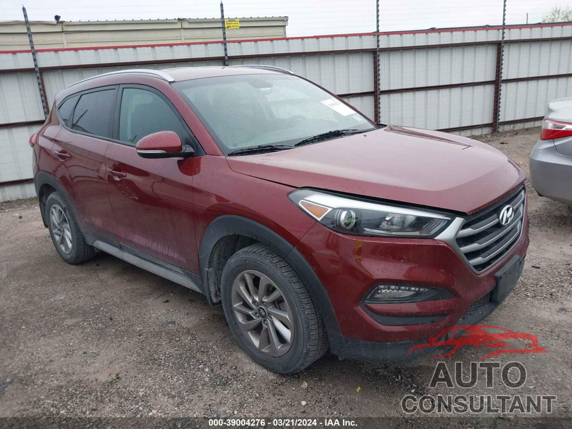 HYUNDAI TUCSON 2018 - KM8J3CA48JU814210