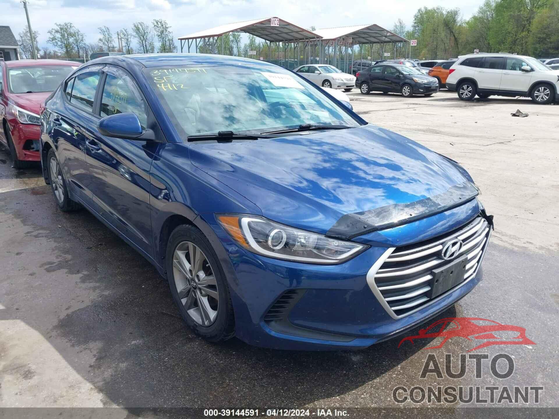 HYUNDAI ELANTRA 2017 - 5NPD84LF7HH190122